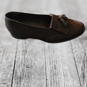 men johnson and murphy brown suede dress shoe size